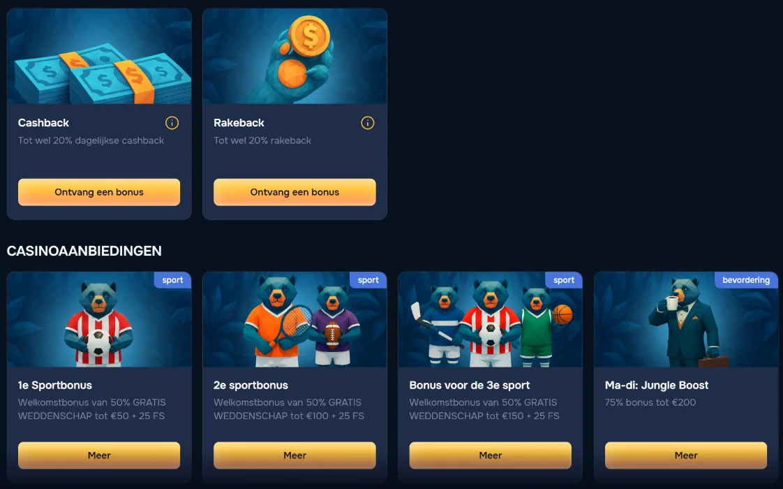 Baloobet Casino Promoties en Sportbonussen